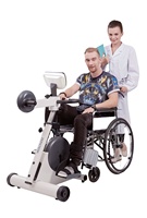 Bicicleta de Rehabilitación Activa y Pasiva para Hospital de Rehabilitación, para Rehabilitación de Miembros Superiores e Inferiores por Accidente Cerebrovascular, Bicicleta de Fisioterapia