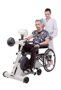 Sepeda Terapi Fisik untuk Rehabilitasi Stroke Anggota Tubuh Atas dan Bawah, Alat Latih Aktif Pasif Rumah Sakit Rehabilitasi - Product Image 2