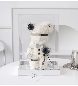 Gran Oferta personalizada hecha a mano espuma Rosa oso de peluche unicornio cumpleaños Día de San Valentín regalo del Día de la madre - Product Image 4