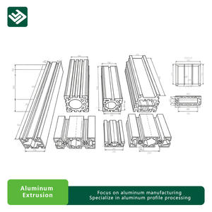 LIANGYIN OEM ODM Precio de Extrusión de Aluminio, Perfiles Angulares, Tamaños Personalizados, Extrusión Integrada con Plazo de Entrega Rápido - Product Image 4