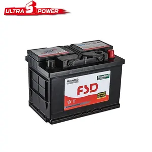 12 v 88AH di alta qualità ricaricabile elettrico batteria auto made in China