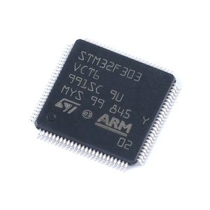 Microcontrolador IC MCU de 32 bits, 256 KB de memoria Flash, 100LQFP, STM32F303, STM32F303VC, STM32F303VCT6 - Product Image 1