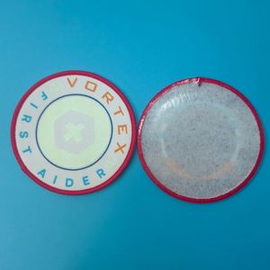 Minimum Order Designer <b>Sew</b> <b>on</b> Full Embroidered <b>Patches</b> with Beads Custom Logo Iron-<b>On</b> Woven <b>Patches</b> for Nurse Apparel - Product Image 3