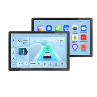 Système de navigation et d'enregistrement portable CarPlay de 13 pouces, grand écran de tableau de bord, contrôle central pour connexion Bluetooth USB, garantie 1 an