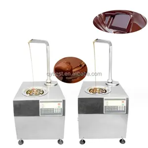 Small automatic chocolate machinery small chocolate tempering machine portable hot chocolate dispenser