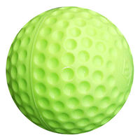 Ningyue Haute Qualité 9 pouces 5 OZ Balle de baseball d'entraînement à surface alvéolée, noyau solide en PU, antidérapante, durable, avec logo personnalisé, pour usage neutre