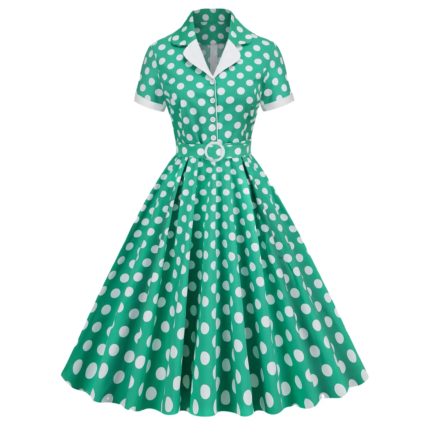 Traje de foto de Picnic de vacaciones estilo Retro vestido de columpio vestido de dama de honor traje de actuación