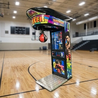 Jeux d'amusement Machine de boxe pour enfants Machine de jeu de boxe Machine de jeu de boxe d'arcade Personnaliser