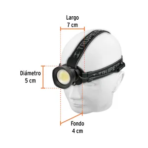 Lampe de mineur LED BOX 4 TRUPER 325 lm, rechargeable - Product Image 3