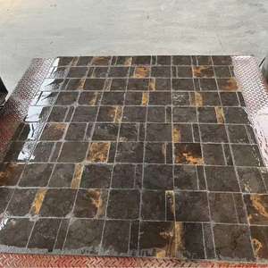 サミストーン モダンアバロンストーンブラウンタイル-耐久性があり環境に優しい屋外床・壁タイル（公園・別荘用）カスタムサイズ - Product Image 1