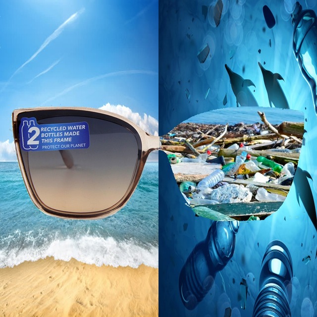 OEM Fashion Renewable Material ICAR Renew Bio Sunglasses Custom Acetate Biodegradable Sunglasses