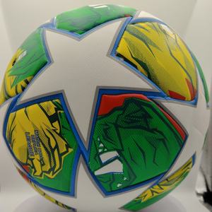 Balones de Fútbol de Entrenamiento Profesional de Cuero PU de Alta Durabilidad, Personalizados, de Primera Calidad, Modelo 2026, con Impresión, Modelo Original Privado World Pro - Product Image 1