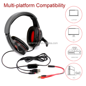 Auriculares para Juegos con Sonido Envolvente Estéreo, Auriculares con Cable y Micrófono HD para Jugadores de Xbox One, PS4, PC y Laptop - Product Image 3