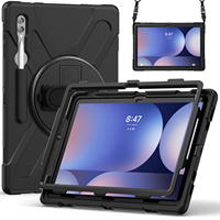 Housse de tablette antichoc pour Samsung Galaxy Tab S10 Ultra SM-X920 SM-X926B 14.6 pouces étui S9 Ultra bandoulière