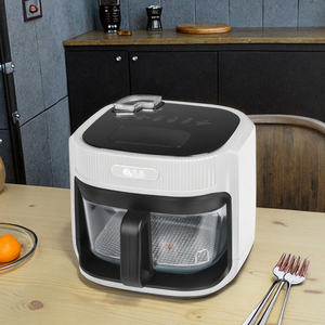 Factory Custom Glass Bowl Wholesale 7L Glass Air Fryer Digital air Fryer <b>Toaster</b> Oven for Home Use - Product Image 2