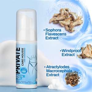 Мужской мусс для ухода за травами Для интимного ухода-бережная Чистка и дезодорирование - Product Image 2