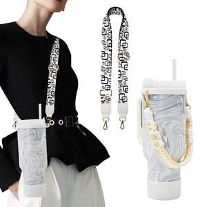 Asa de paracord y correa de hombro para vasos Stanley Cup Simple Modern/Owala/Yeti de 8oz-40oz, soporte para botella de agua. - Product Image 5