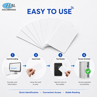 Carte RFID de contrôle d'accès sans contact en gros, puce EM4200 TK4100 T5577, carte PVC intelligente vierge de proximité ID 125kHz EM RFID