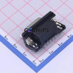 DR-9F D-Sub/VGA Connector Through hole Component (THT) Connector - Product Image 2