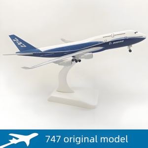เครื่องบินโบอิ้งโมเดลเครื่องบินจำลองทำจาก B747แข็งขนาด20ซม. แบบจำลองเครื่องบินจำลองทาสีโรงงาน - Product Image 2