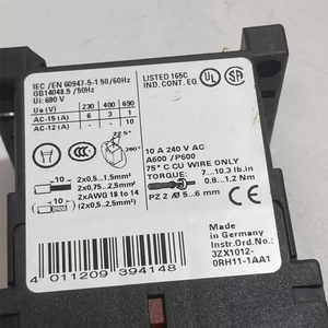 Neuf, 100% Original, Relais Contacteur Siemens 3RH1131-1VB40 pour Circuit Auxiliaire 3 NO 1 NF 24 V Taille S00 0, 85-1.85 - Product Image 2