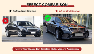 Nuevo Kit de Conversión <span class=keywords><strong>Maybach</strong></span> para <span class=keywords><strong>Mercedes</strong></span>-Benz <span class=keywords><strong>S580</strong></span> W223 <span class=keywords><strong>2021</strong></span>+ GLS600 X167 2020+, Parrilla Delantera, Parachoques, Faros Antiniebla, Piezas Exteriores - Product Image 5