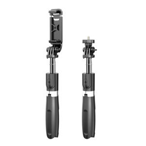Tokqi <span class=keywords><strong>L02</strong></span> Télécommande sans fil Bluetooth multifonctionnelle 3-en-1 pour <span class=keywords><strong>selfie</strong></span> <span class=keywords><strong>stick</strong></span> 1000 mm - Product Image 2