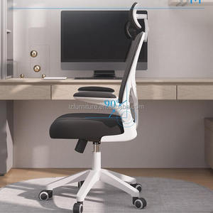 Chaise de bureau moderne de haute qualité, pivotante, réglable en hauteur, avec dossier haut en maille, pour bureau à domicile et atelier - Product Image 4