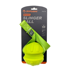 Bola de espuma TPR resistente a mordeduras con mango de cuerda de nailon para entrenamiento de mascotas al aire libre e interactivo - Product Image 2