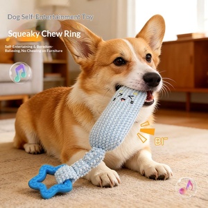 <span class=keywords><strong>Jouet</strong></span> interactif sonore en peluche pour chiot, à mâcher et pour la dentition - Product Image 1