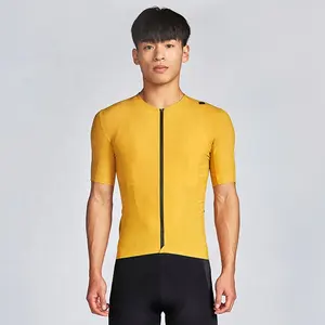 Custom design China made cycle shirts men sublimation cycling top jersey reflective logo bicycle clothing wear