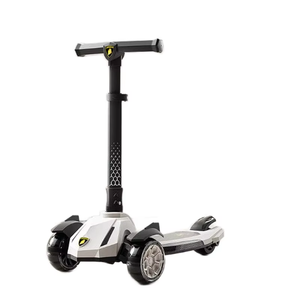 Scooter Infantil de 3 Ruedas al por Mayor, Scooter Plegable con Marco de Metal, Ruedas Tipo Hummer, Manillar Ajustable para Niños y Niñas - Product Image 1