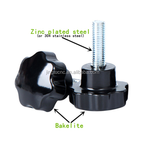 <span class=keywords><strong>Vite</strong></span> a pollice M4 M5 M6 M8 M10 M12 con impugnatura in bachelite solida nera, filettatura metrica Torx, per un serraggio sicuro - Product Image 4