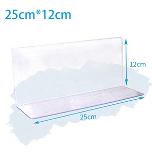 Drawer Divider Shelf Dividers for Closets Shelves Organizer Separator Hot Sale Warehouse Plastic Acrylic Suermarket Display PVC