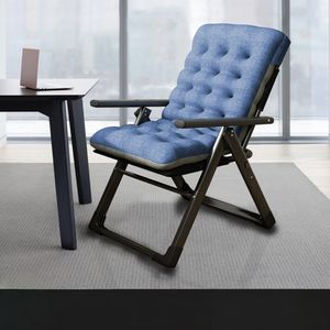 Silla portátil de ocio al aire libre que se puede sentar o colocar, con asiento acolchado y reposapiés, silla de playa con respaldo - Product Image 2