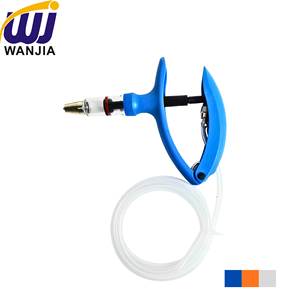 वाजिया निरंतर पशु चिकित्सा सिरिंज 5 मिली नायलॉन प्लास्टिक 1 वर्ष की वारंटी समायोज्य स्वचालित इंजेक्टर पशुधन टीकाकरण - Product Image 4