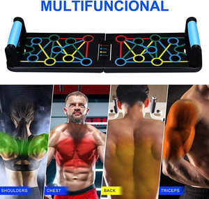 YETFUL 11PCS Multi Functional Fitness Apparatus Abdominal Muscle Chest Muscle Folding Training <strong>Push</strong> <strong>up</strong> <strong>Board</strong> - Product Image 6