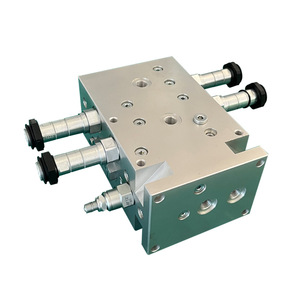 Válvula Hidráulica de Fábrica Mailer, Conjunto de Control Direccional de 4 Vías, 315 Bares, 100 L/min, Colector de Aceite de Aleación de Aluminio para Uso en Tornos CNC - Product Image 1