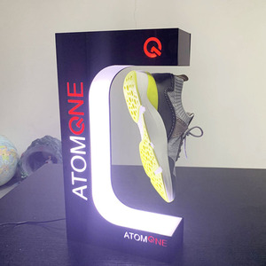 Nổi Giày Hiển Thị Từ Levitating Sneaker Đứng Chủ Xoay Acrylic Giá Với Đèn LED Cho Quảng Cáo Quà Tặng - Product Image 6