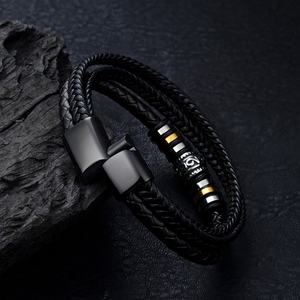 High Quality Wholesale Fashion Multi Layer Genuine Leather <b>Bracelet</b> - Product Image 5