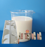 Colle froide blanche VAE à base d'eau de qualité alimentaire HIGHBOND pour la fabrication de boîtes en papier, boîtes de dentifrice, boîtes d'emballage de biscuits