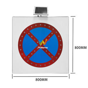एल्युमीनियम के नेतृत्व वाले सौर यातायात के संकेत बोर्ड की चेतावनी - Product Image 3