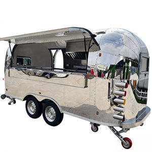 Remolque de Comida Móvil de Aluminio para Pizza y Helados con Cocina de Acero Inoxidable, Servicio de Dulces, Uso en Exteriores - Product Image 3