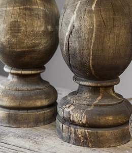 Rustic Style LED <b>Table</b> <b>Lamp</b> Wooden <b>Base</b> Cozy Office Outdoor Floor <b>Lamp</b> New Pattern Inspired Plants Handicraft Decorative - Product Image 3