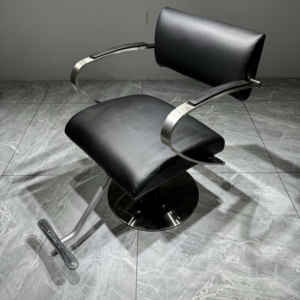 Salon de coiffure chaise haut de gamme et banc de barbier, réglable, rotatif, inclinable en angle - Product Image 3