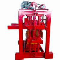 Machine à fabriquer des blocs de briques solides et creux de type manuel pour les entreprises à domicile