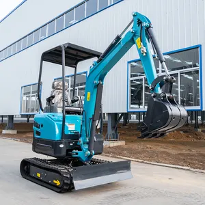 New Crawler Digger Small Excavators 2 1.7 Ton Mini Excavator Machine Prices