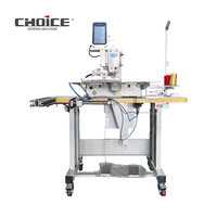 Machine à coudre industrielle automatique à point noué GC-2210R-J, construction en métal robuste pour la couture de ceintures de pantalons et de plusieurs types de vêtements