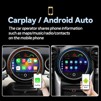 Sistema Android 13 DE 9 pulgadas, reproductor de DVD para coche, navegación GPS Multimedia para Mini F54 F60 2016-2023