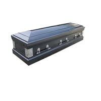 El proveedor funerario profesional proporciona ataúdes/ataúdes de madera maciza/metal europeos americanos personalizados para adultos